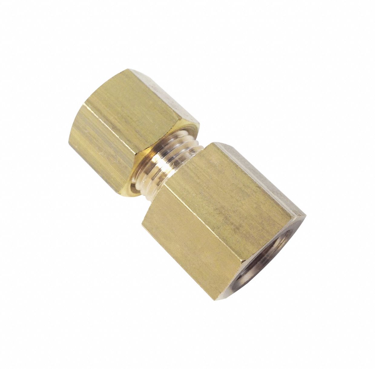 Brass, BSPP x Compression, Brass Metric Compression Fitting 791PL60114 12 17 Grainger