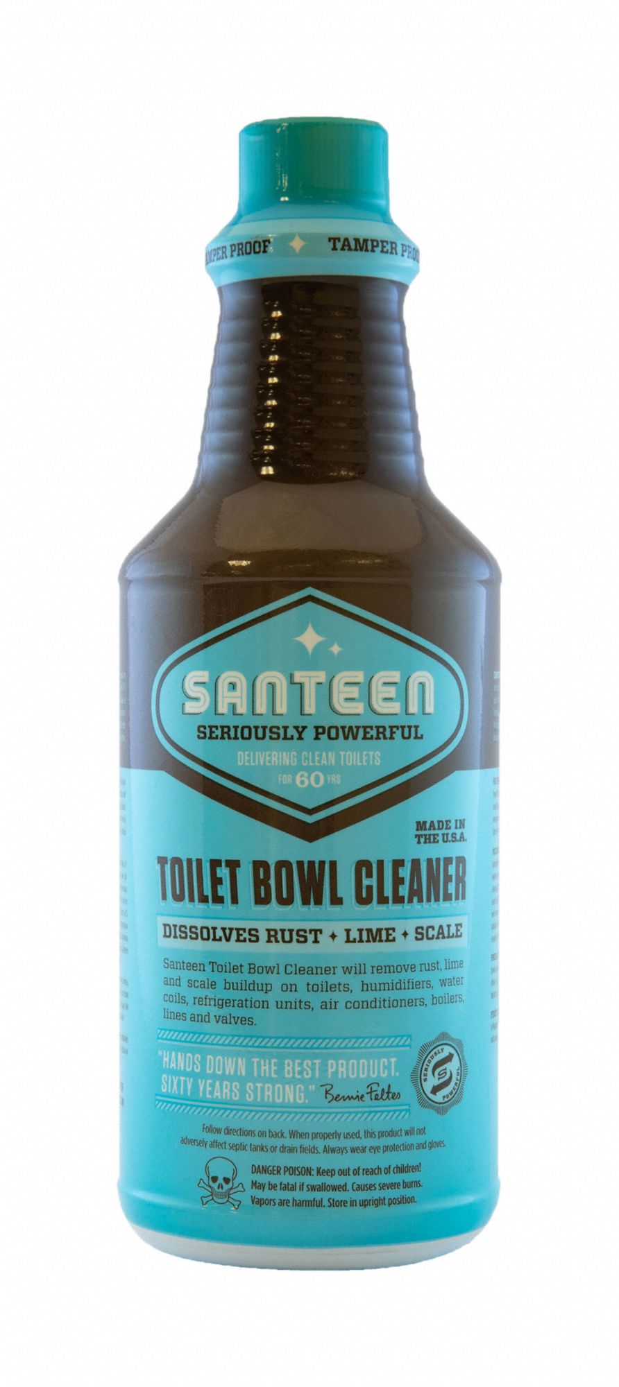SANTEEN Toilet Bowl Cleaner, 32 oz Container Size, Bottle Container