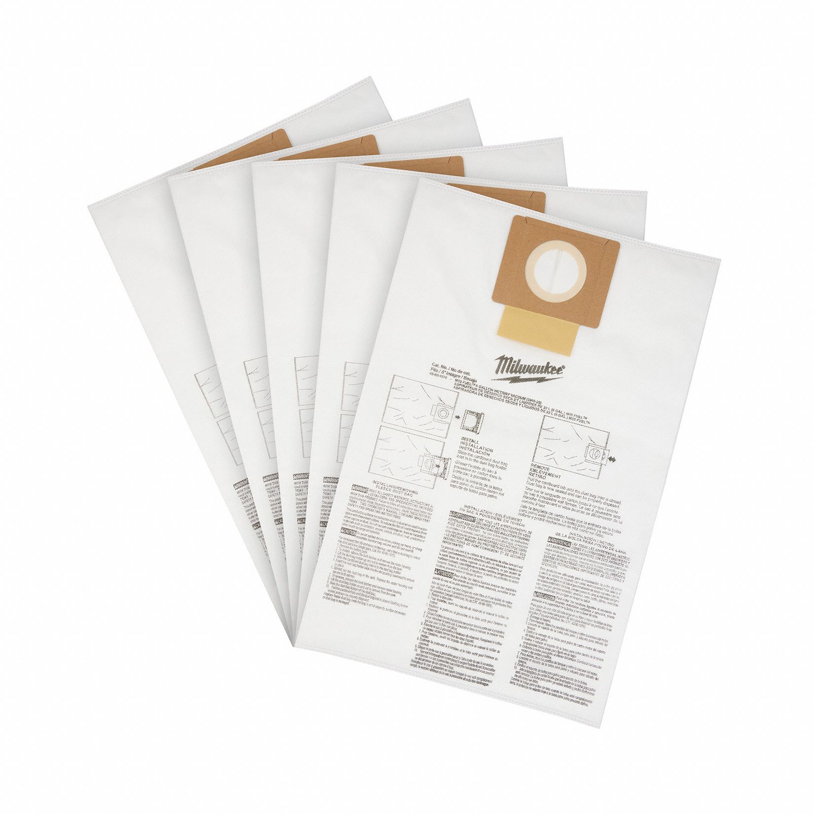 MILWAUKEE, Fits Milwaukee Vacuum Brand, Fits 091020 Vacuum Models