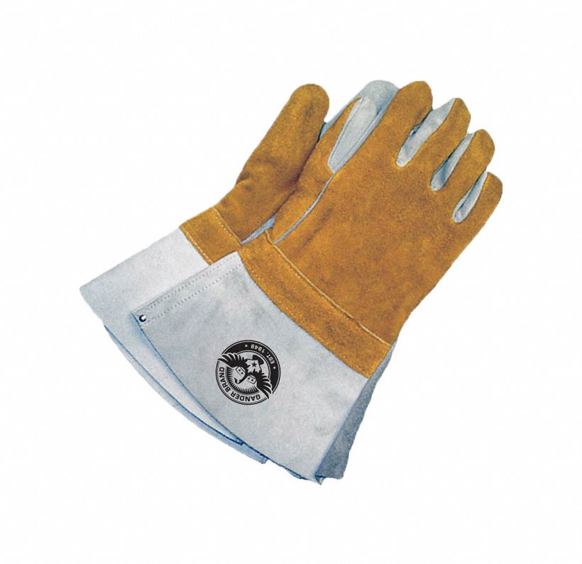 Straight Thumb, Gauntlet Cuff, Welding Gloves 793PK8649AG7 Grainger
