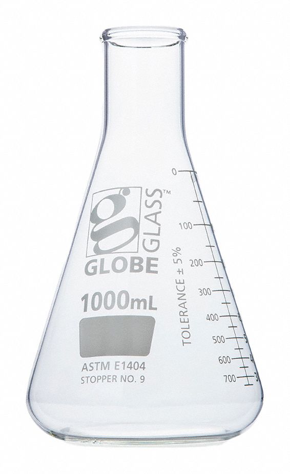 1,000 mL Labware Capacity Metric, Type I Borosilicate Glass