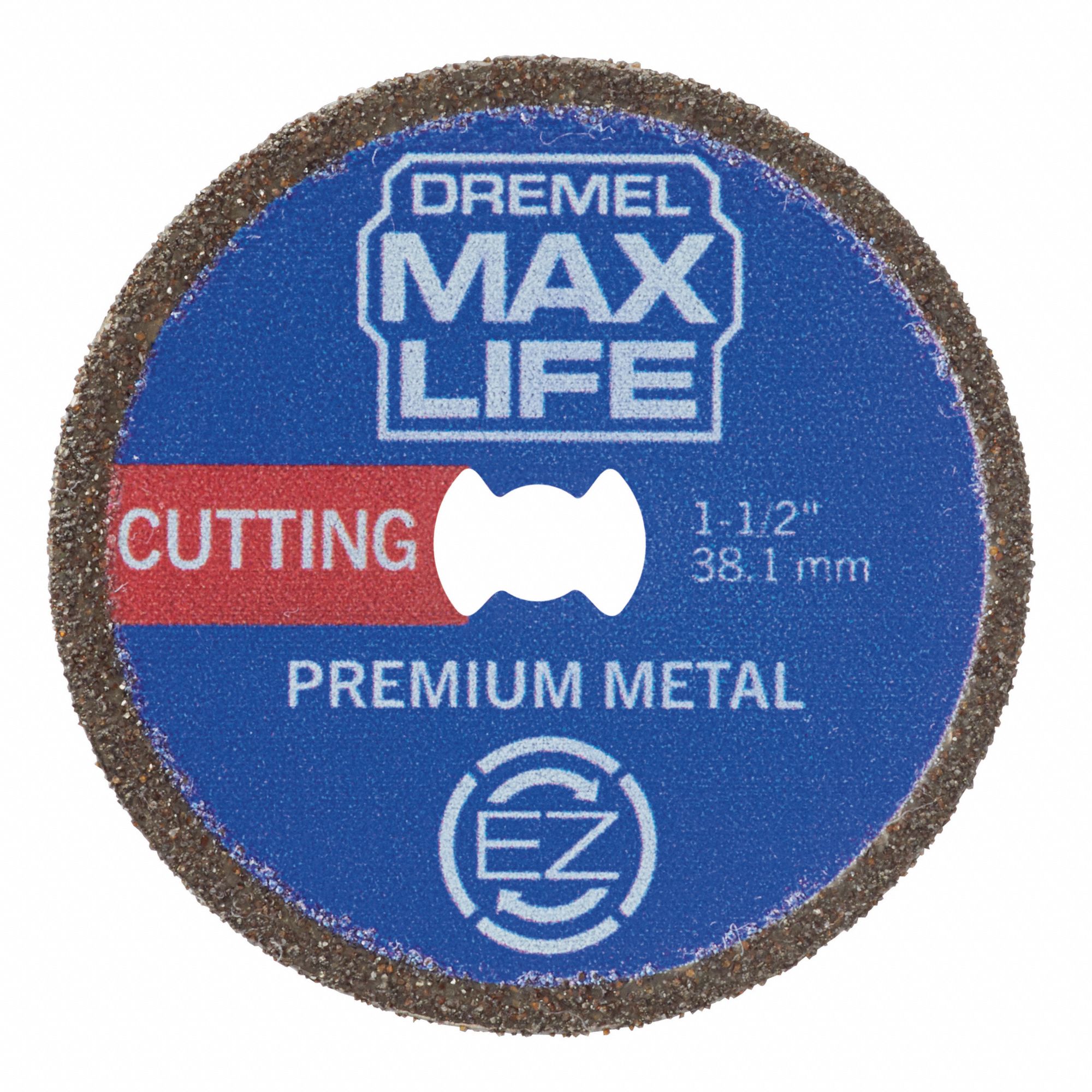 DREMEL, 1 1/2 in Wheel Dia, 1/32 in Wheel Thick, Cutting Wheels for