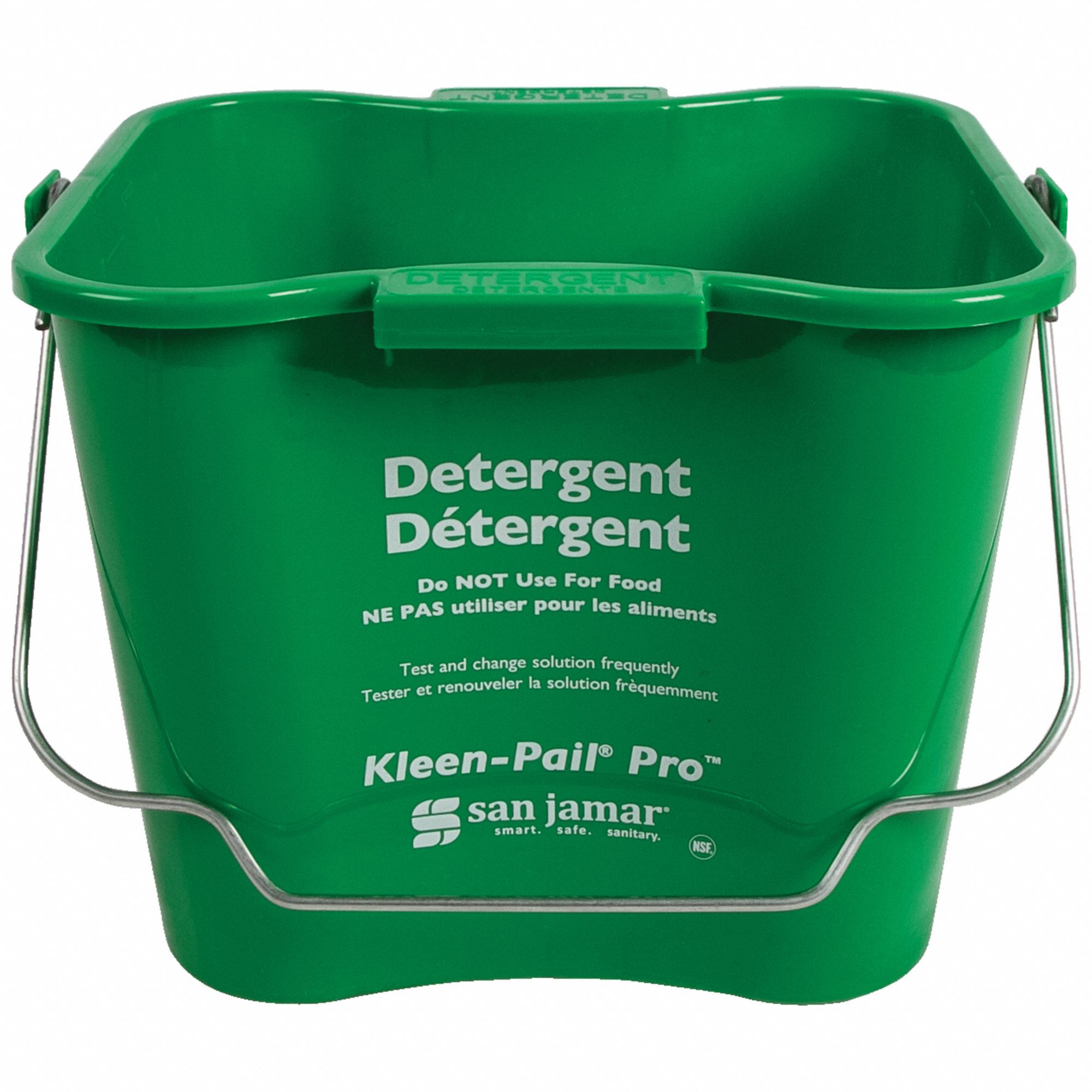 KLEENPAIL Cleaning Pail, Green, 7 1/4" L, 1 1/2 gal 795WP2KPP196GN