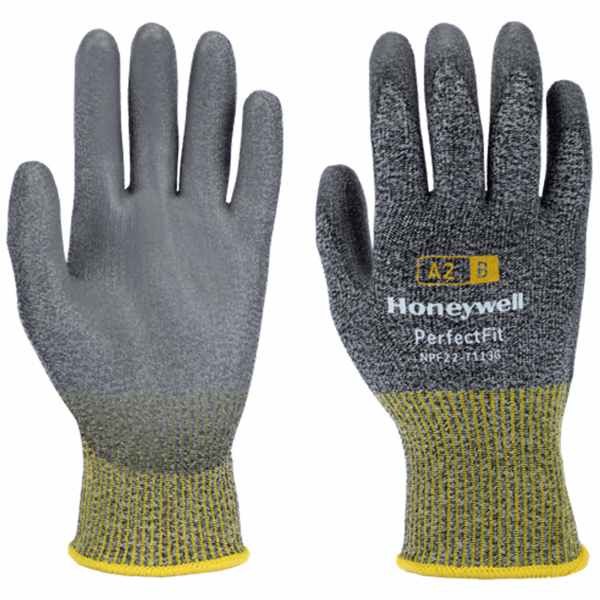 HONEYWELL, XL ( 10 ), ANSI Cut Level A2, CutResistant Gloves 797G10NPF227113G10/XL Grainger