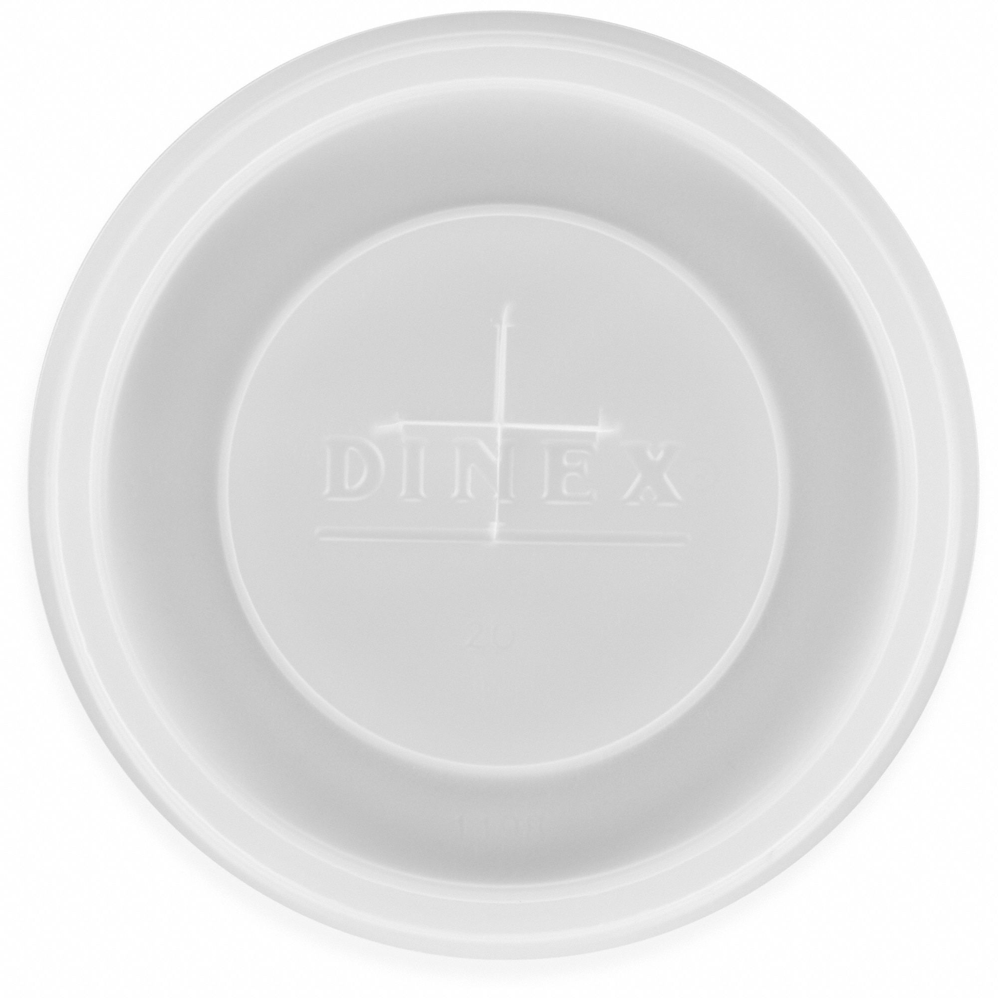CARLISLE DINEX, For 9.5 oz_10 oz_12 oz Cup Capacity, 1,000, Disposable Hot/Cold Cup Lid 799Z16