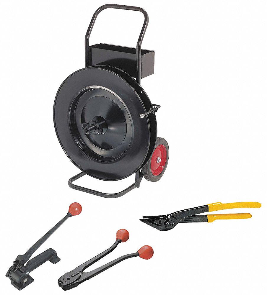 Strapping Tool Kit, For Use With Steel Strapping - Grainger