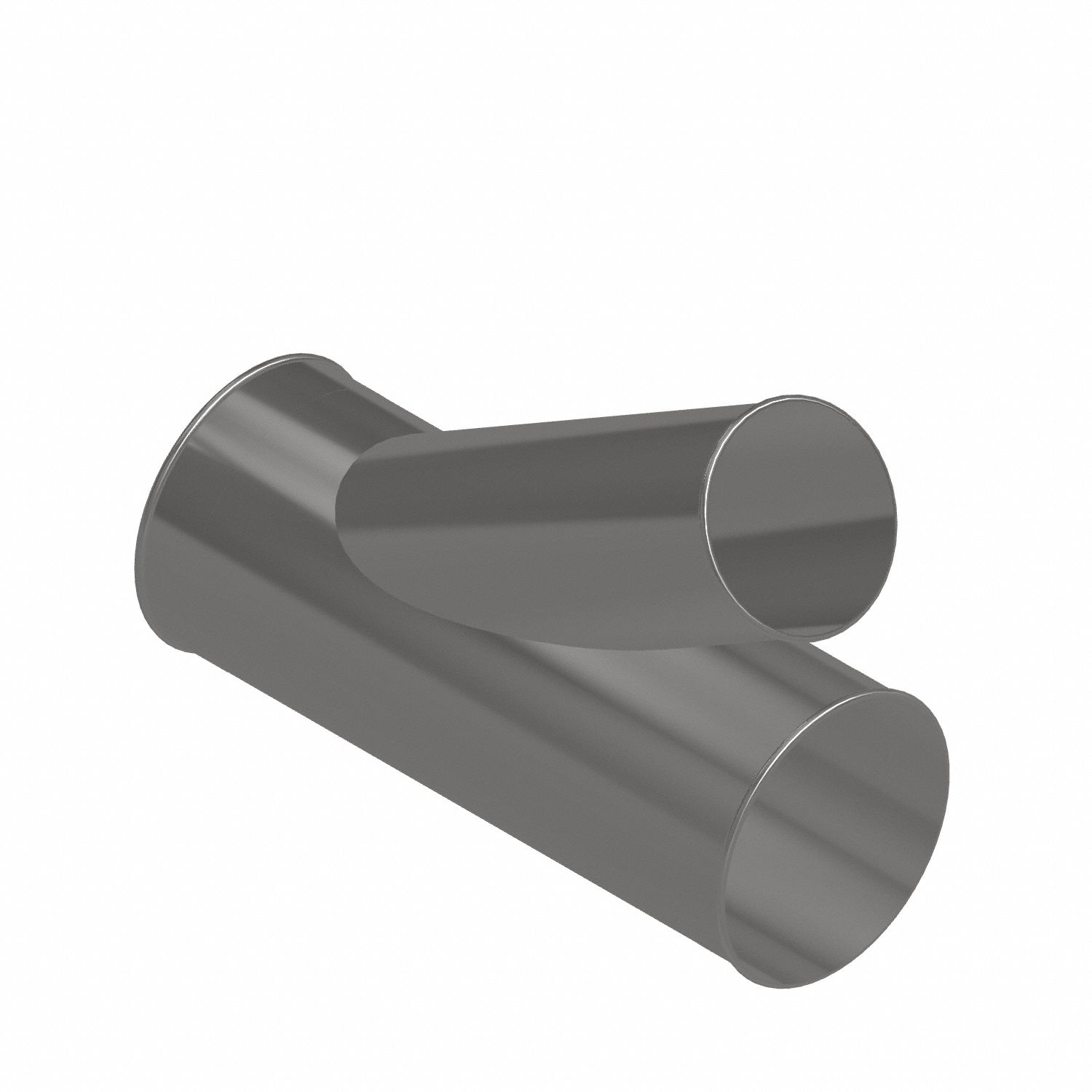 Stainless Steel, For 6 in_8 in Duct Dia, Dust Collection Duct and