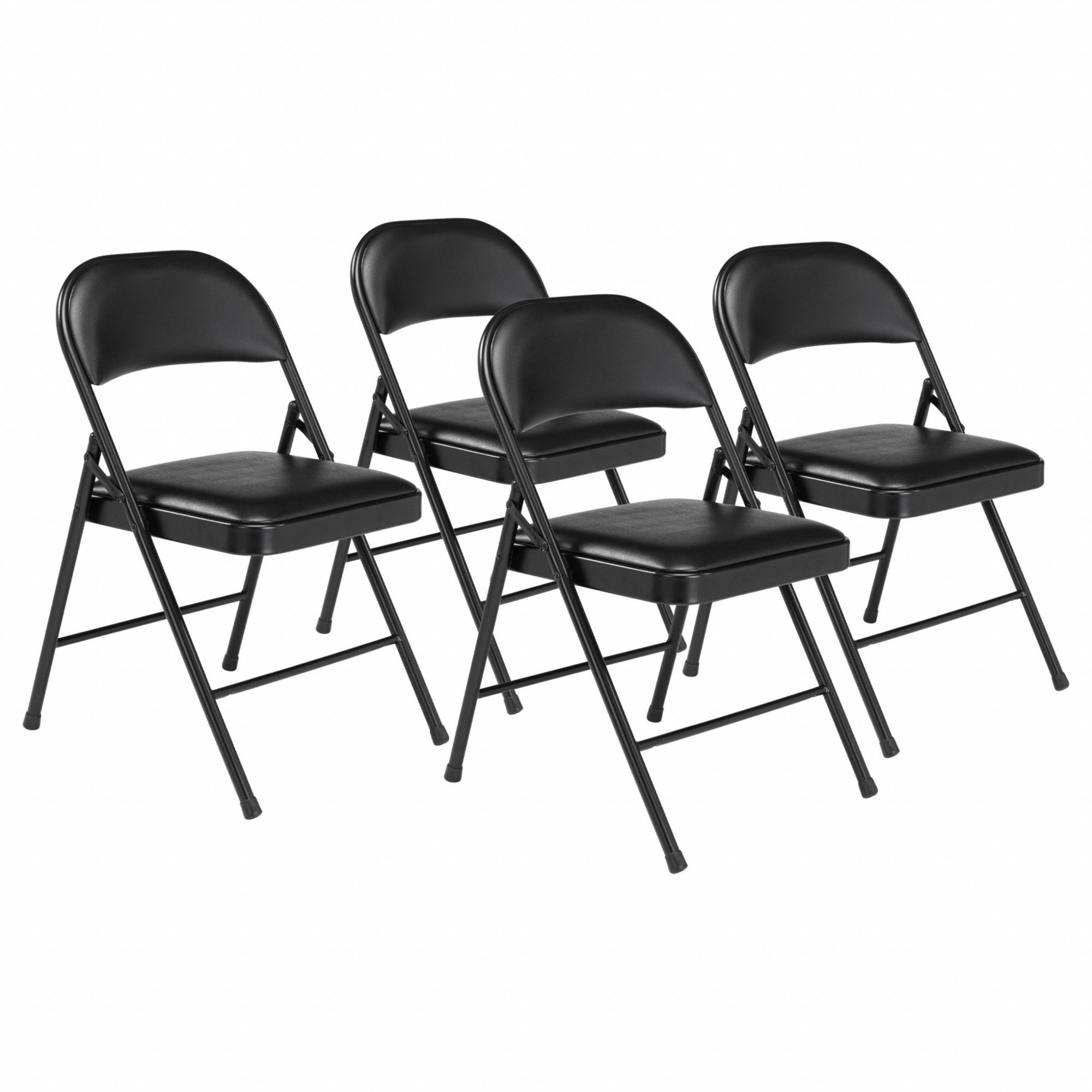 BASICS, Vinyl Seat, Vinyl Upholstery, Folding Chair 810UE9950 Grainger