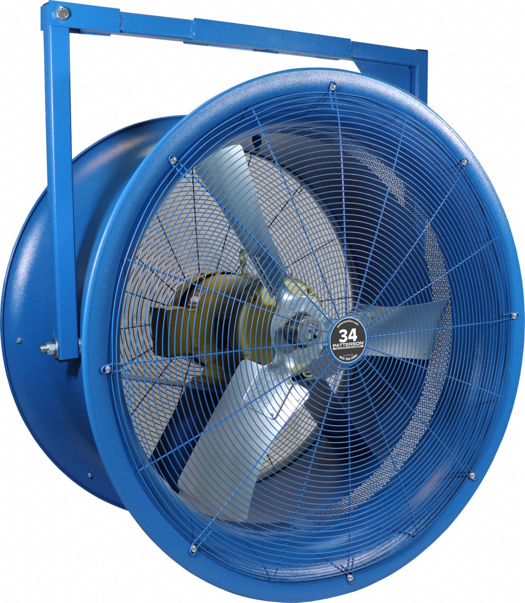 PATTERSON, High Velocity Air Cannon Fan, 34 in Blade Dia, HighVelocity