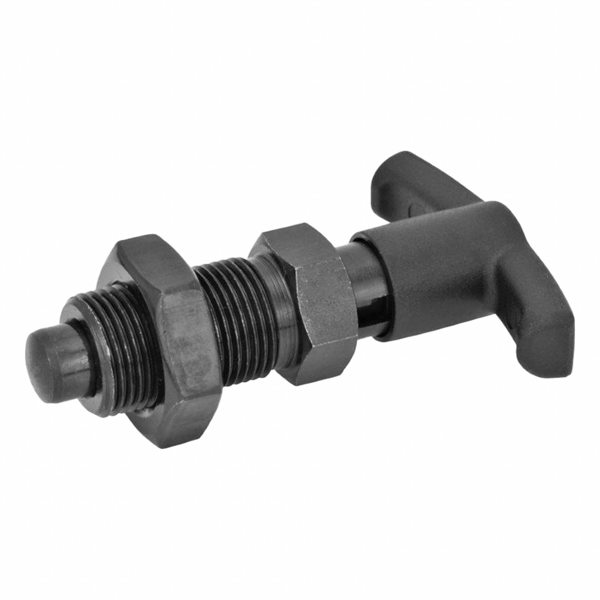 JW WINCO, Locking, Steel Body & Plunger, Indexing Plungers with T