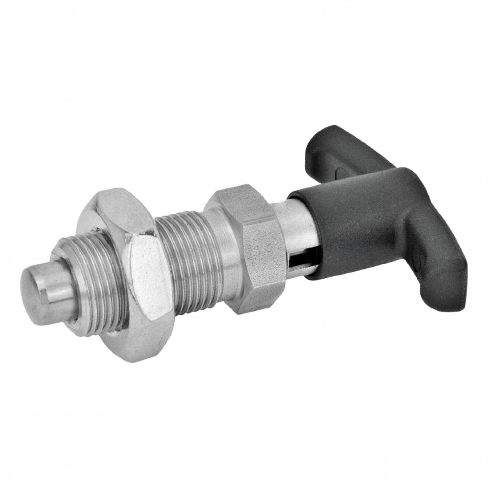 JW WINCO, Locking, 188 SS Body & Plunger, Indexing Plungers with T