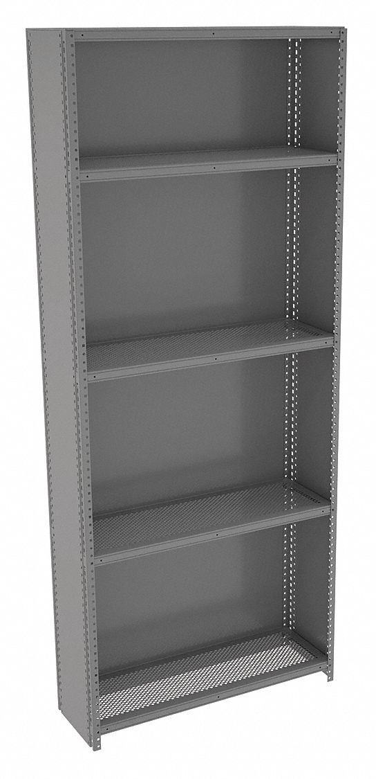 TENNSCO, Starter, MediumDuty, Metal Shelving 8A146QC53612PS Grainger