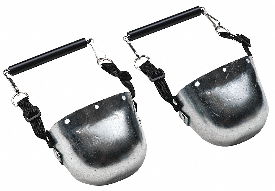 Toe Guard, Unisex, Universal Size, Steel, 1 PR Grainger