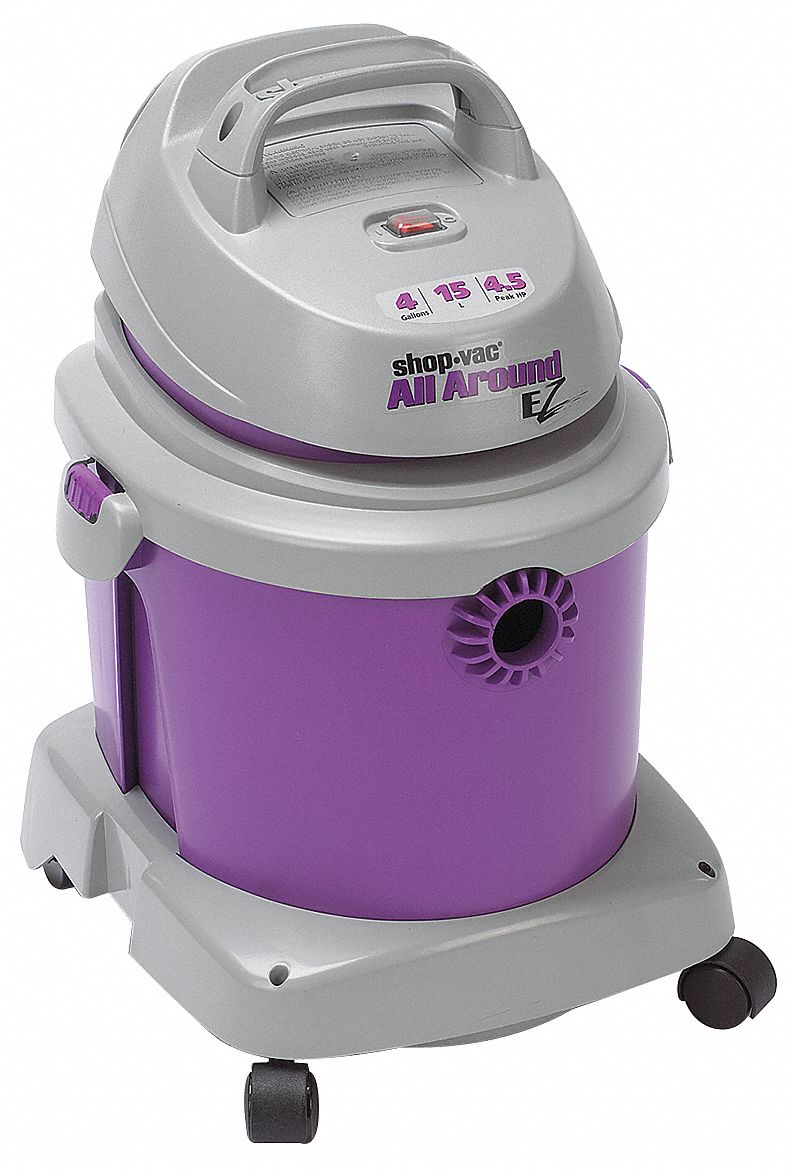 SHOPVAC, 3 gal Tank Size, Plastic, Wet/Dry Vacuum 8AVT75895400
