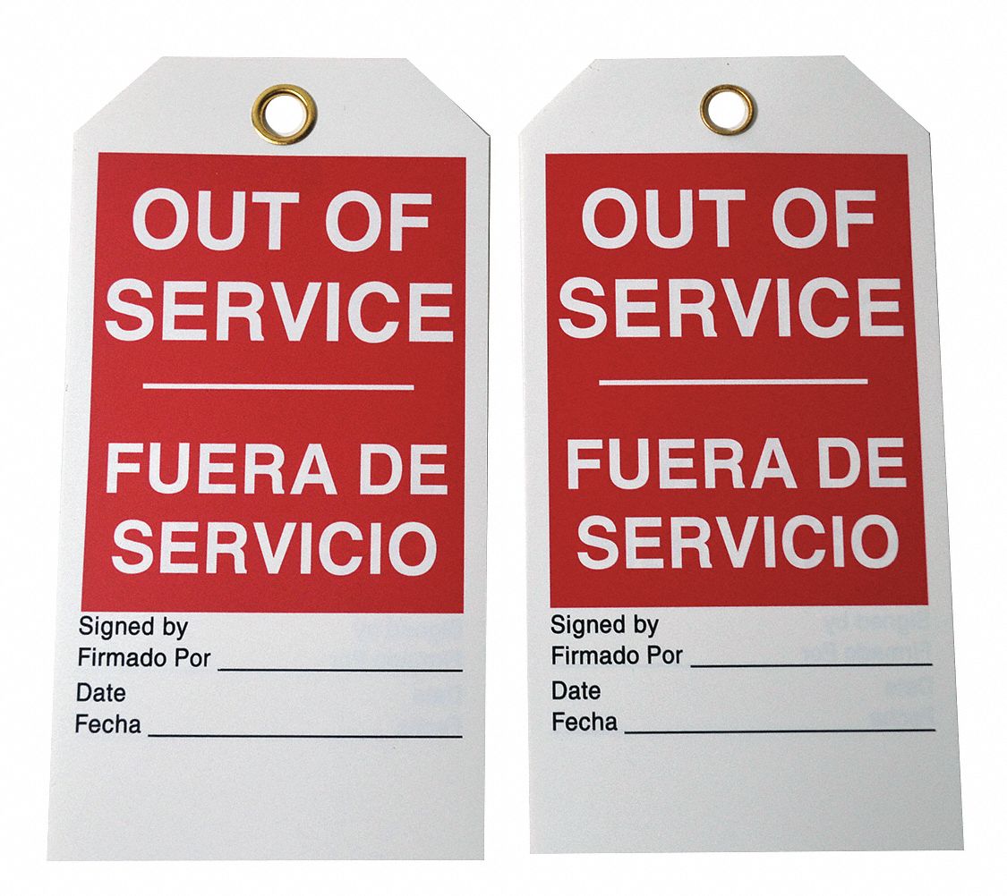 Polyester, Out Of Service/Fuera De Servicio (Front), Out Of Service