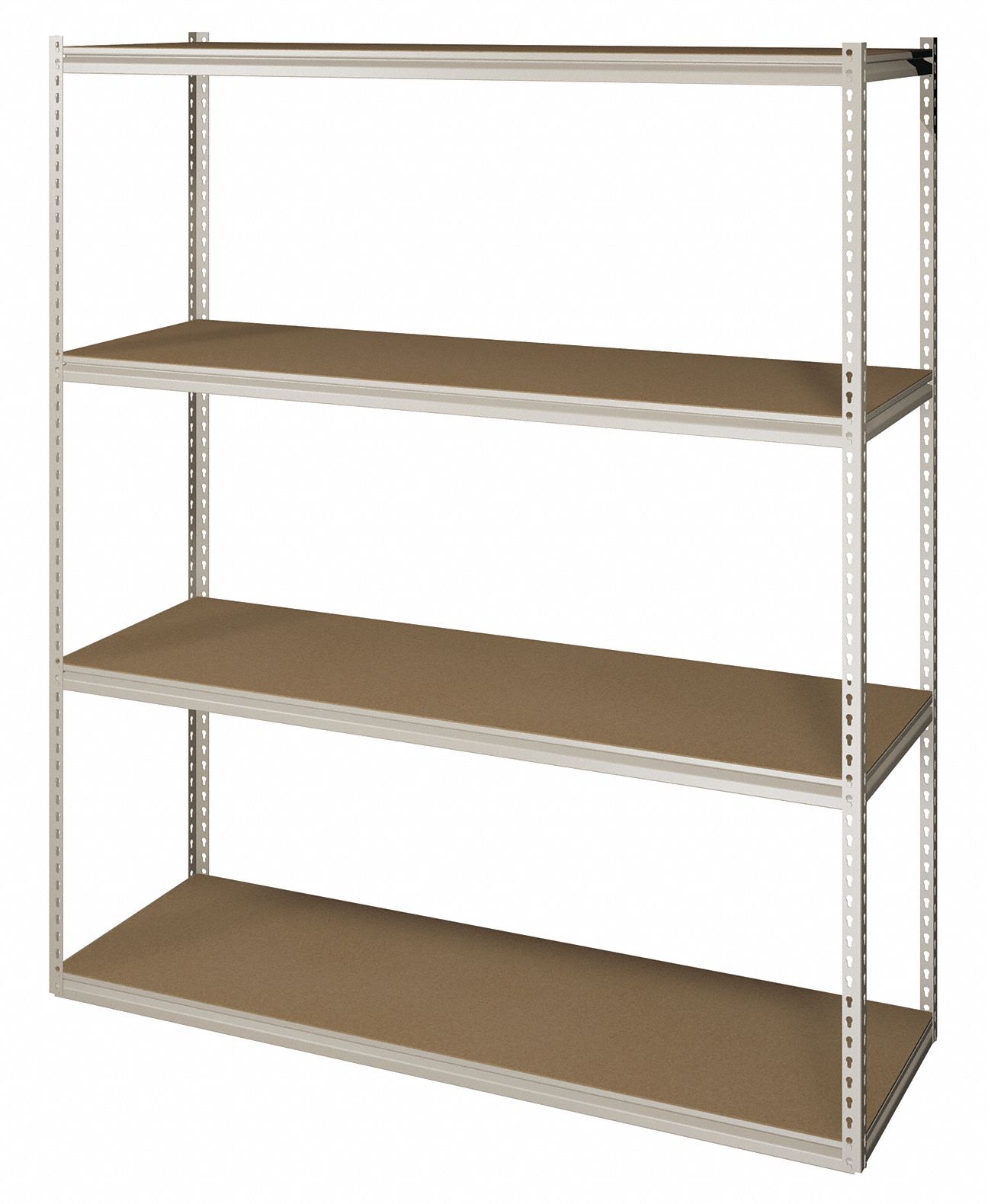 TENNSCO, Starter, MediumDuty, Boltless Shelving 8DRC2ZV77236S4D