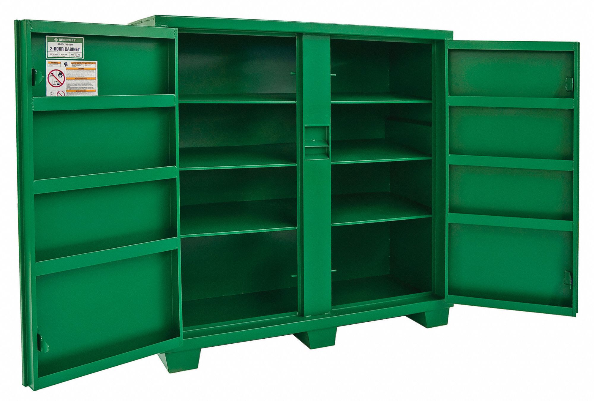 GREENLEE Jobsite Storage Green 8DRJ45660L Grainger