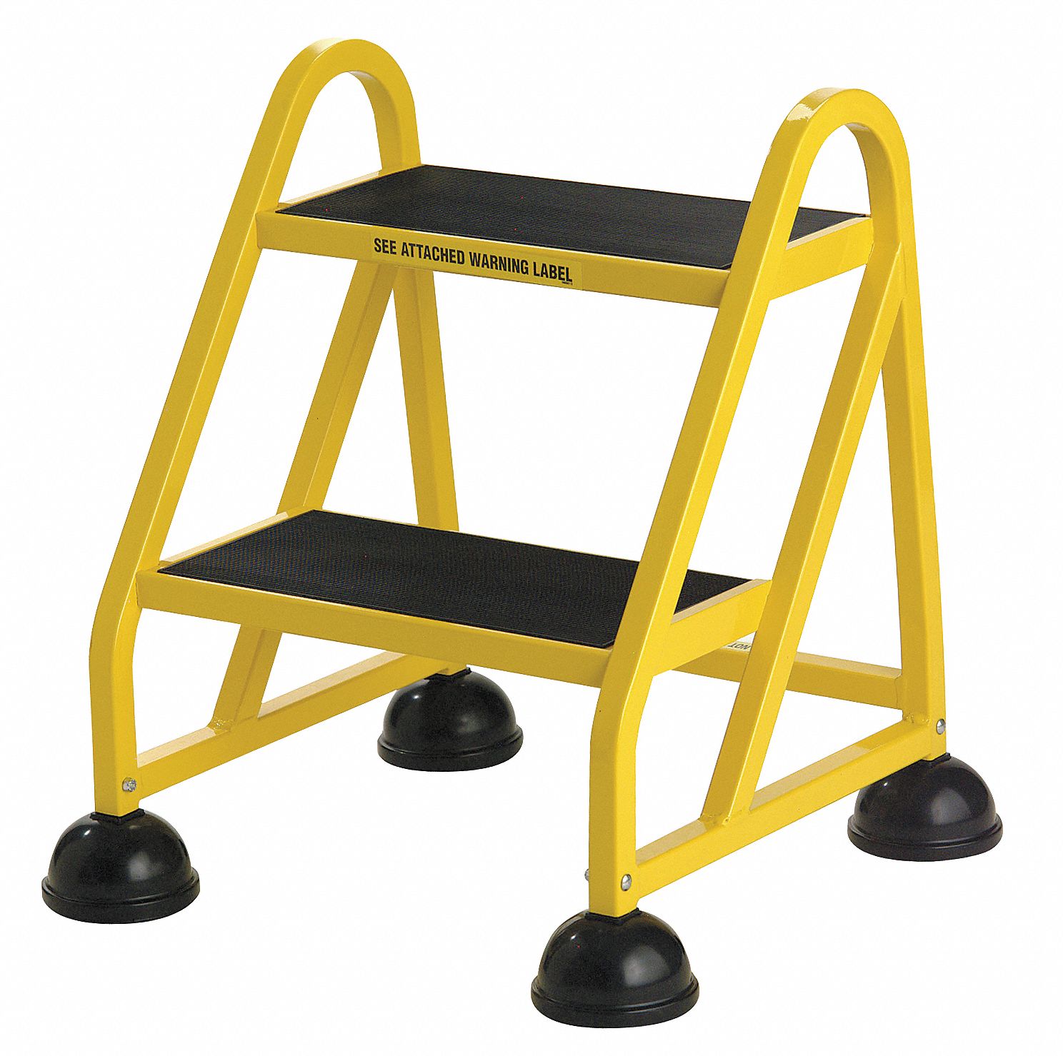 Aluminum Rolling Step, 23 1/4 in Overall Height, 300 lb Load Capacity