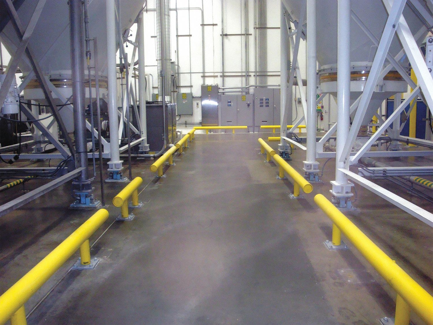 GRAINGER APPROVED Safety Yellow, Steel/High Density Polyethylene, Guard