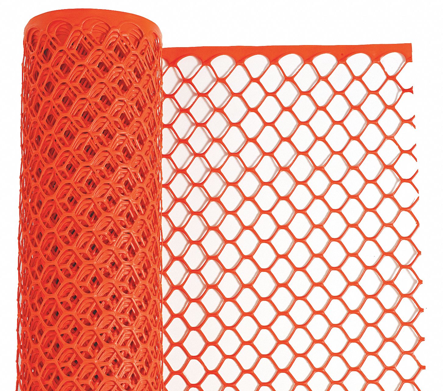 TENAX Safety Fence, 11/4 x 11/2 in Mesh Size, 4 ft Height, 50 ft