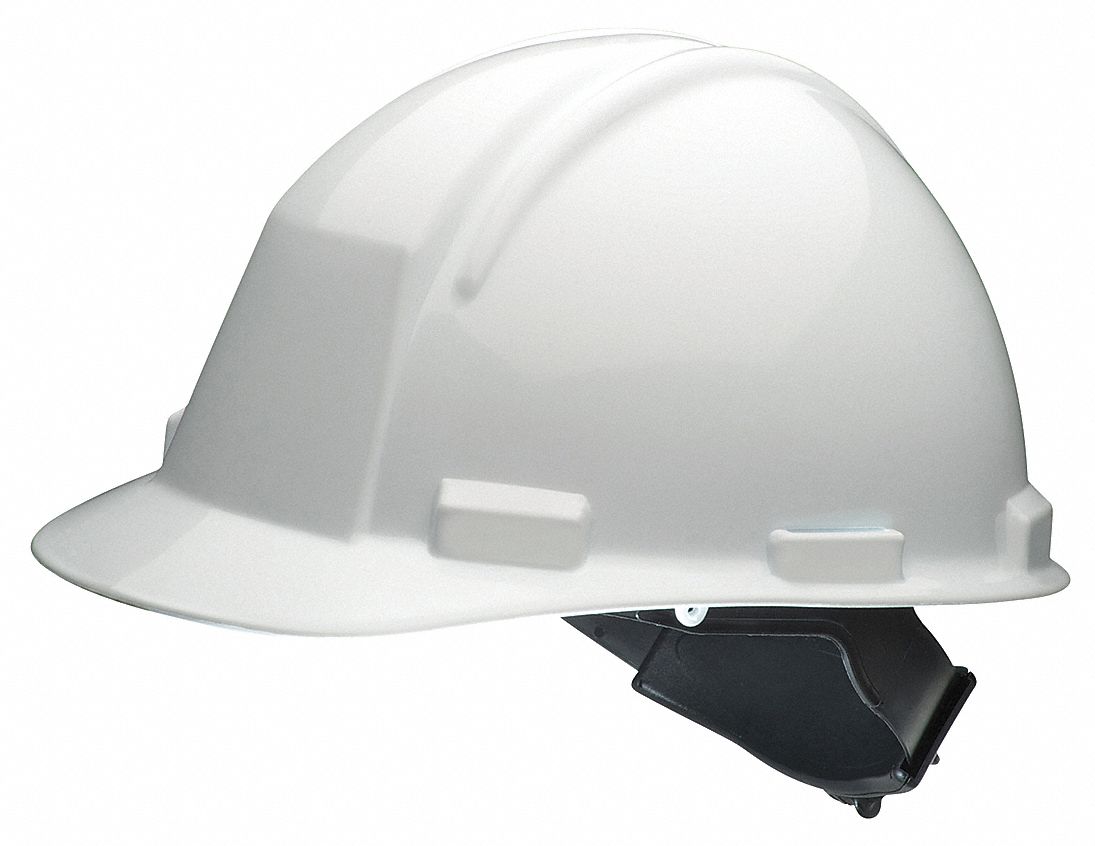 HONEYWELL NORTH Hard Hat, 4 pt. Ratchet, Wh 8EWY3A29R010000 Grainger