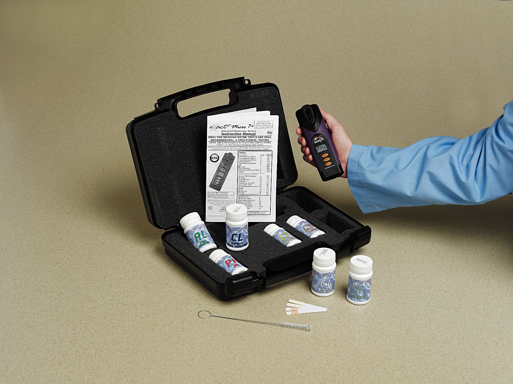 INDUSTRIAL TEST SYSTEMS, Water Testing, Photometer Kit 8M409486691K