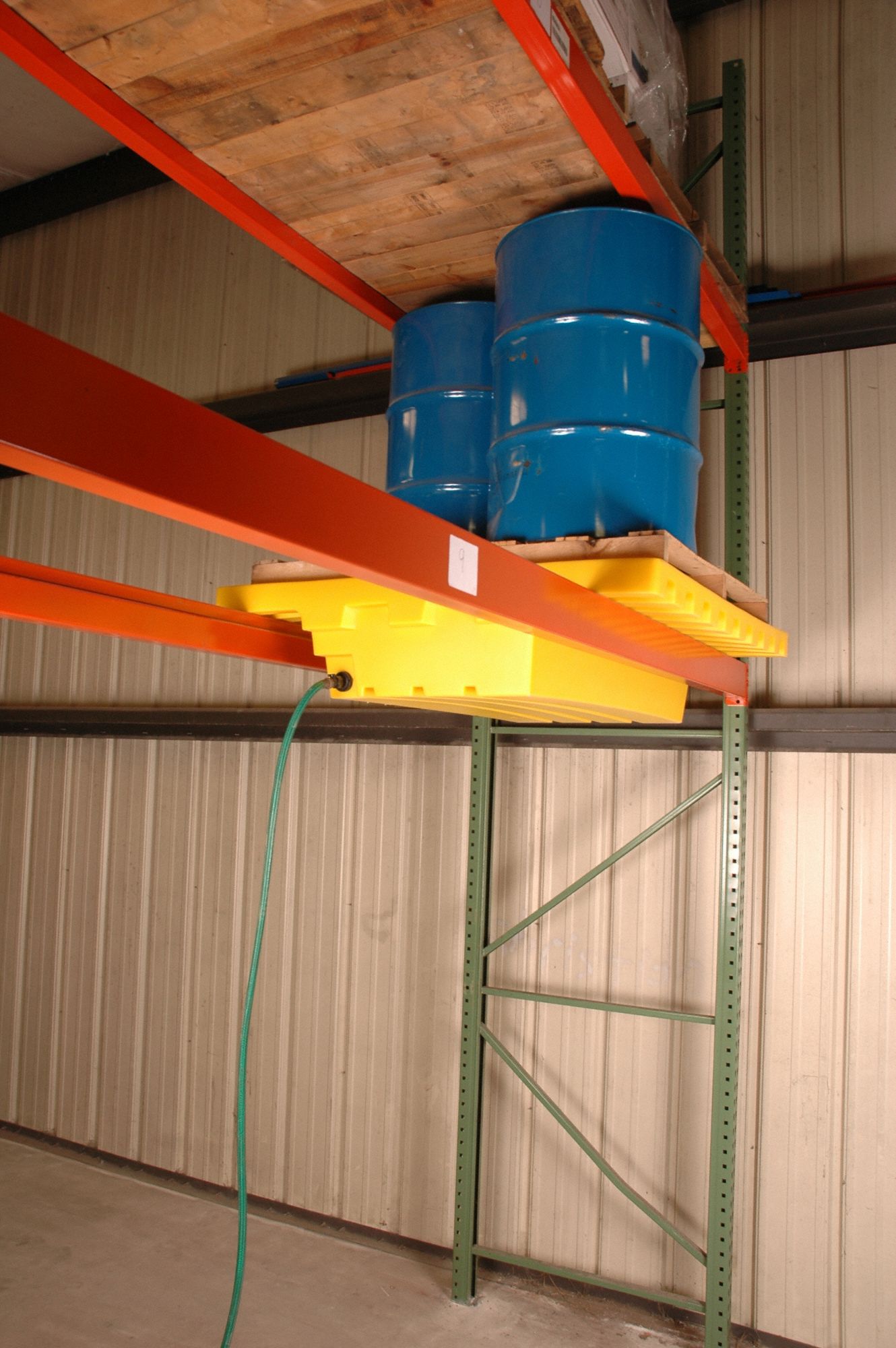 GRAINGER APPROVED Pallet Rack Containment Sump, 66 gal Spill Capacity