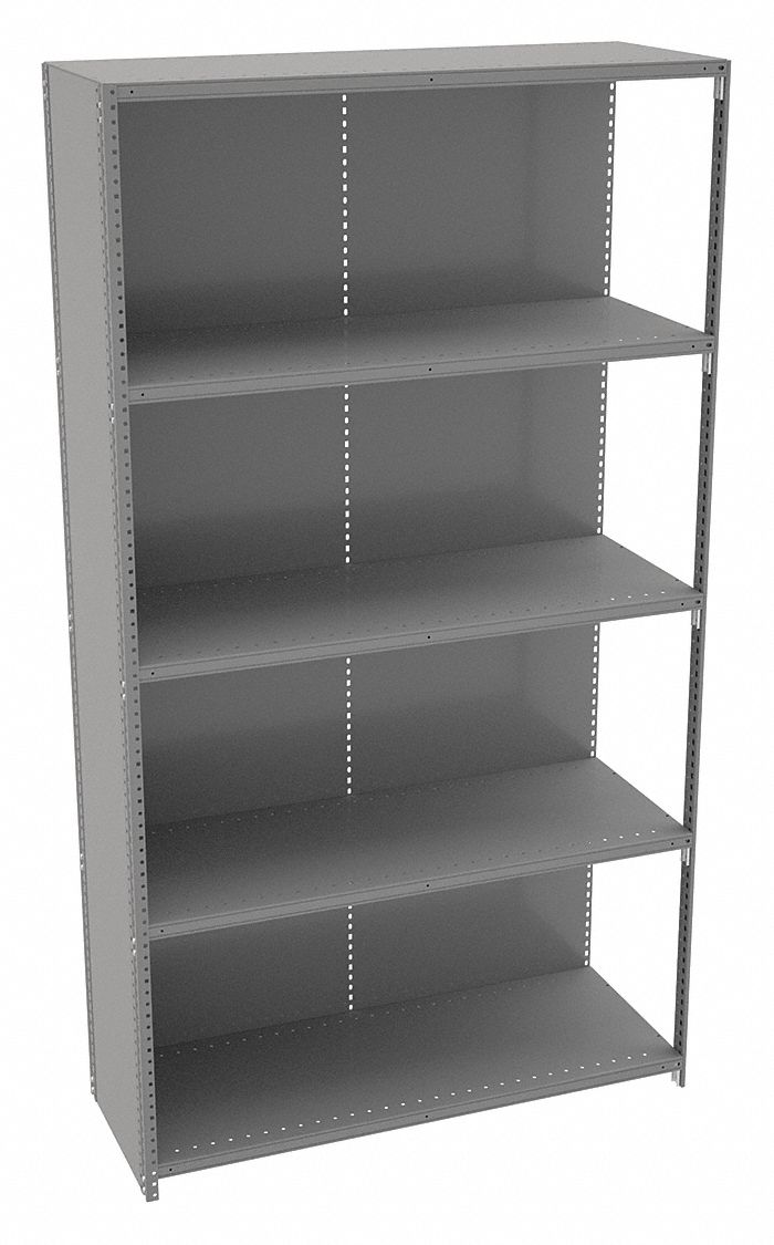 TENNSCO, AddOn, MediumDuty, Metal Shelving 8N794QCH54818AB Grainger