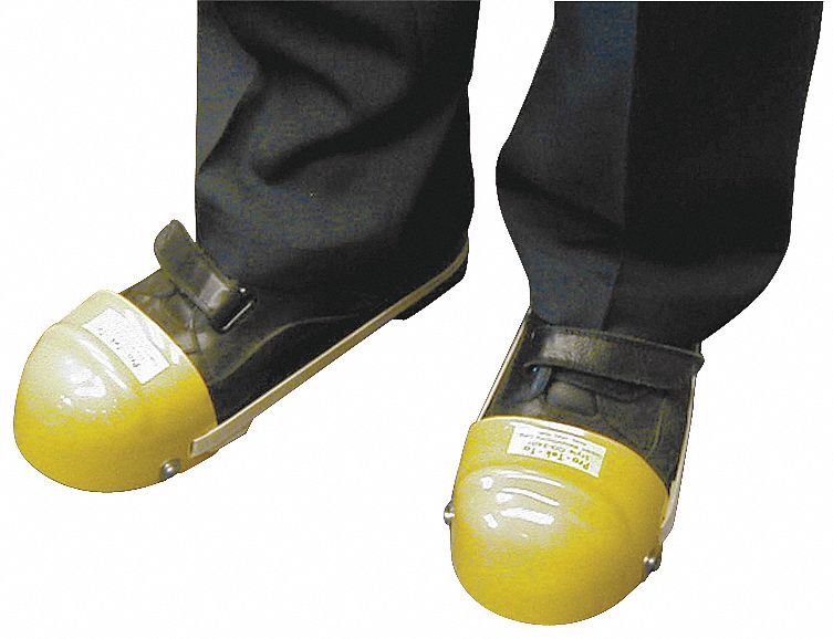 GRAINGER APPROVED Men's Plastic Toe Guard, Size Universal 8PCU5OG