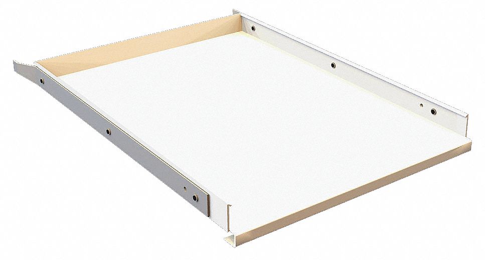 CRESCENT JOBOX Replacement Shelf, 18 ga Steel, 15 5/16 in Width, 22 13/16 in Depth 8PG25