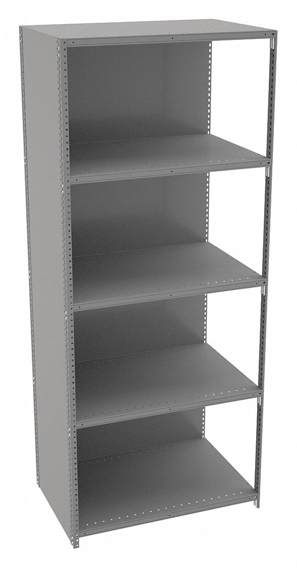 TENNSCO, AddOn, MediumDuty, Metal Shelving 8TKE1QCH53624AB Grainger