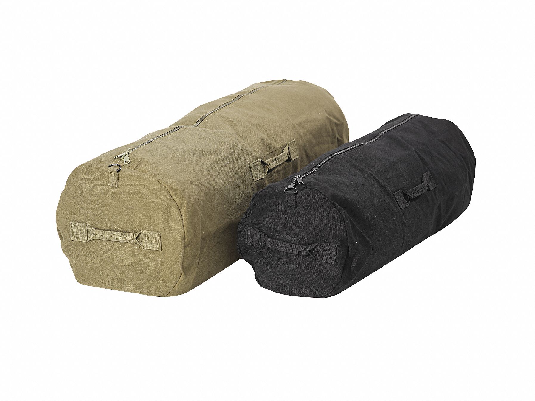 TEXSPORT Green Canvas Duffel Bag 9UAF910533 Grainger