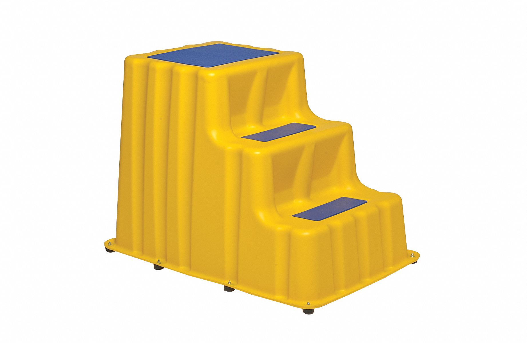 PREMIER PLASTICS Plastic Box Step, 30 in Overall Height, 500 lb Load