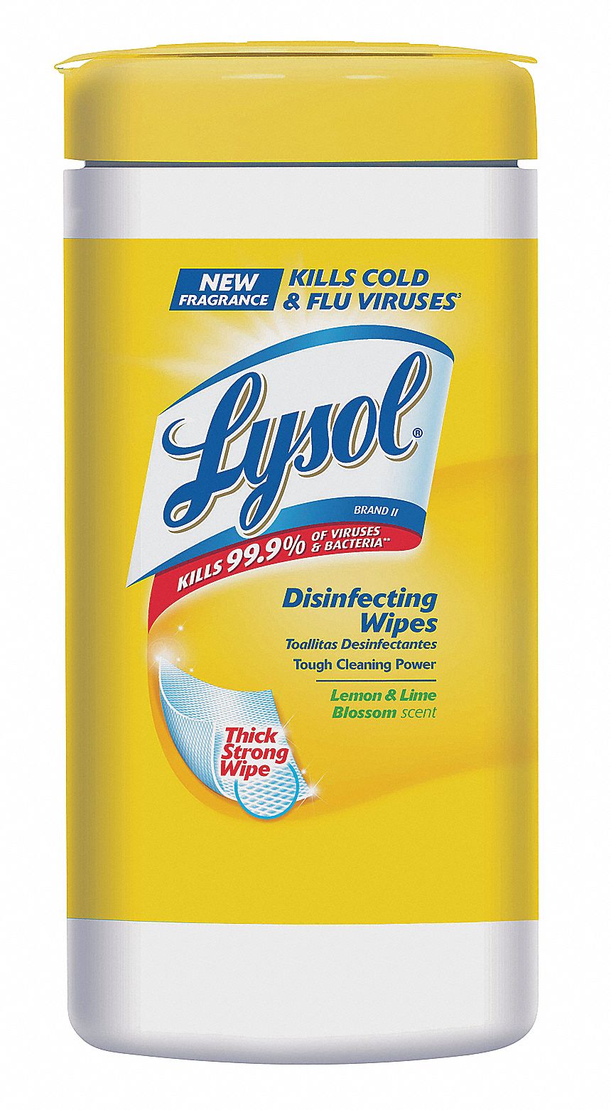 Multipurpose Cleaning Wipes, Sheet Size 7 in x 8 in Grainger