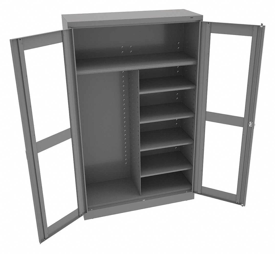 TENNSCO, 48 in x 18 in x 78 in, 5 Shelves, Storage 8Y003