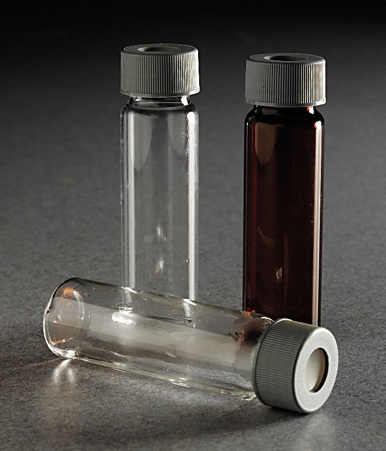 ESS, 1.35 oz Labware Capacity English, PTFE/Silicone, Vial with 0.5