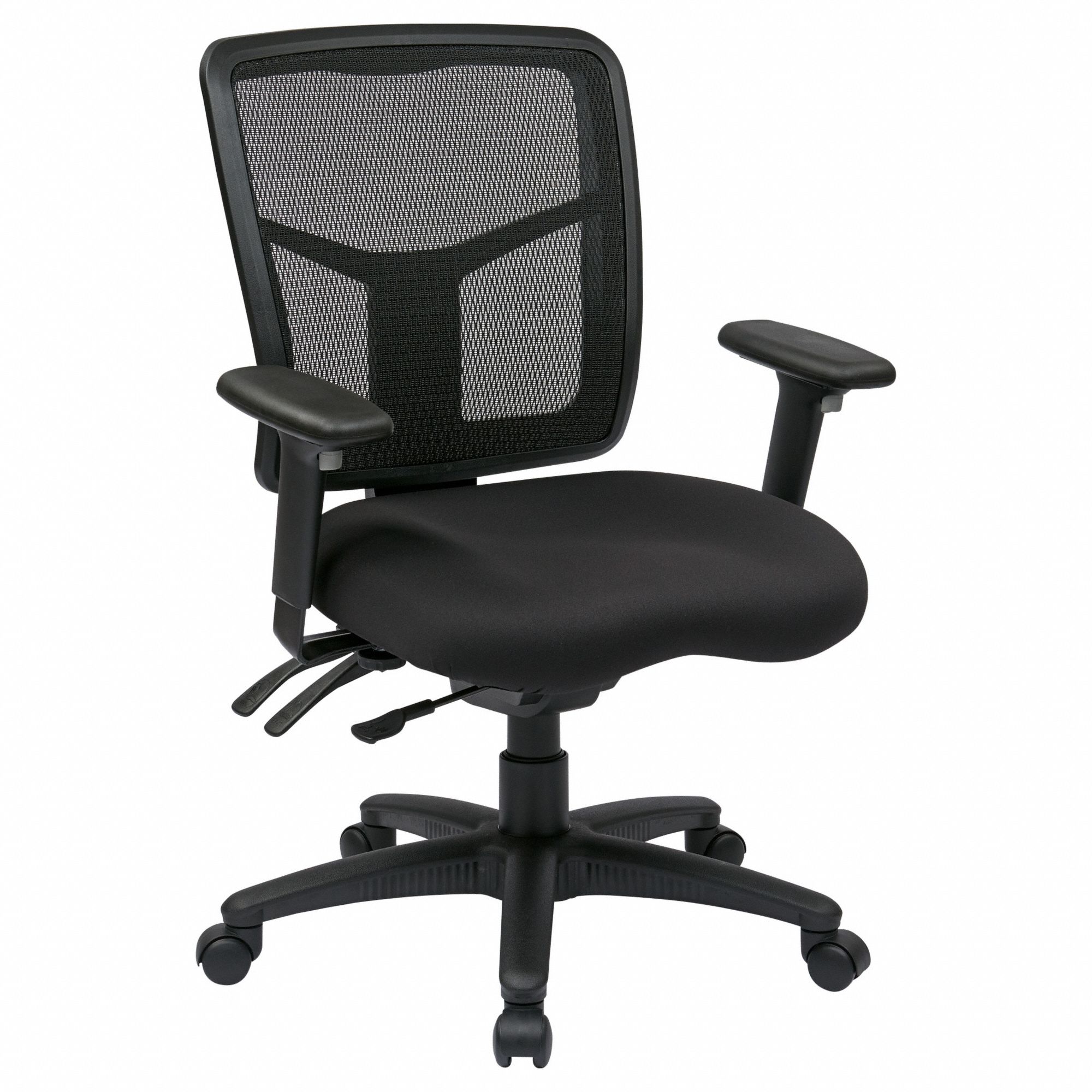OFFICE STAR, ProLine II, Ht/Left/Right Slide, Office Chair 19TX38