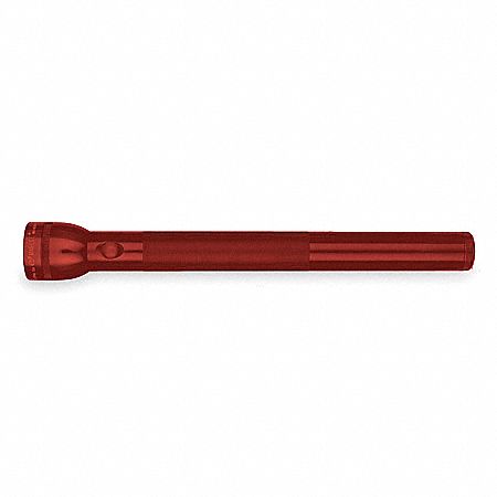 Handheld Flashlight: D Battery, Xenon, 19.5 in Lg, 136 lm Max Lumens