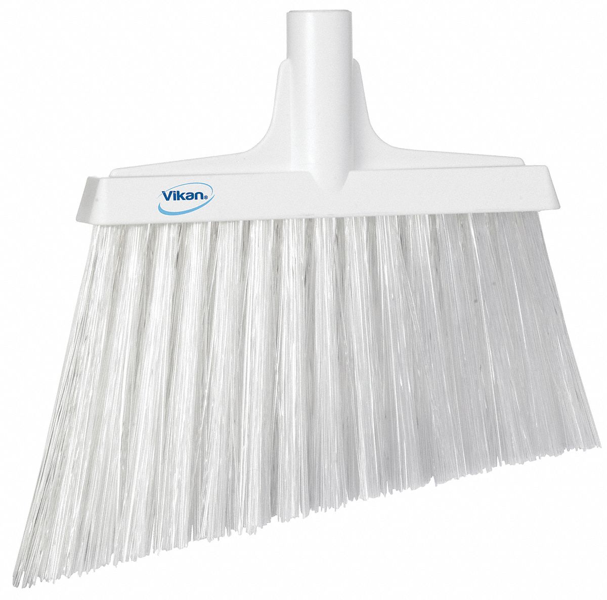 VIKAN Synthetic Angle Broom Head, 11 51/64 in Sweep Face 9DW2829145