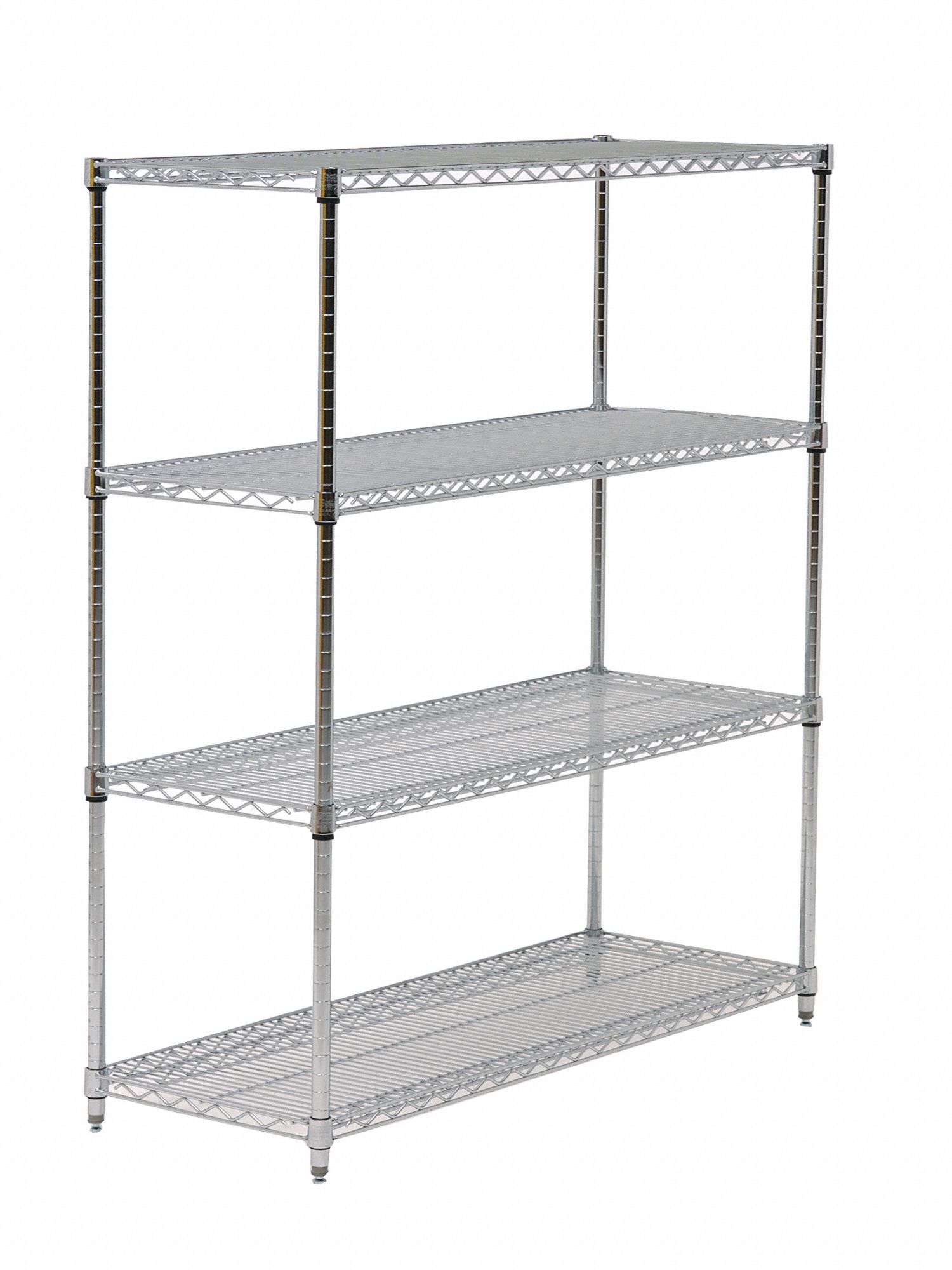 QUANTUM STORAGE SYSTEMS Wire Shelving Unit 9AR05WR542472C Grainger