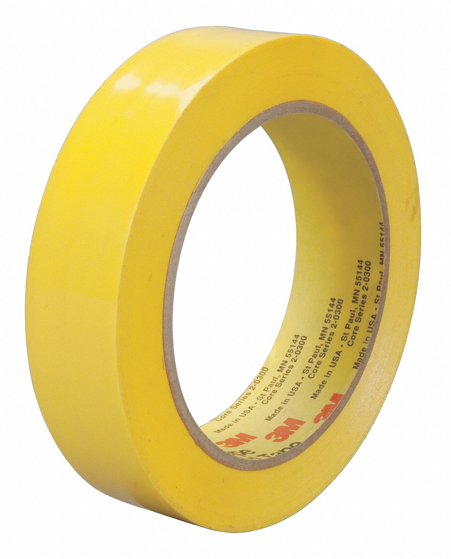 3M Polyethylene Film Tape, Rubber Adhesive, 5.3 mil Thick, 2 in X 36 yd