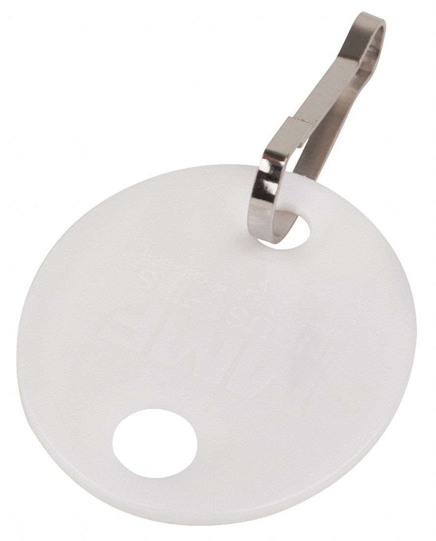 STEELMASTER Key Control Hook Tag, Pk20 9F866201800706 Grainger