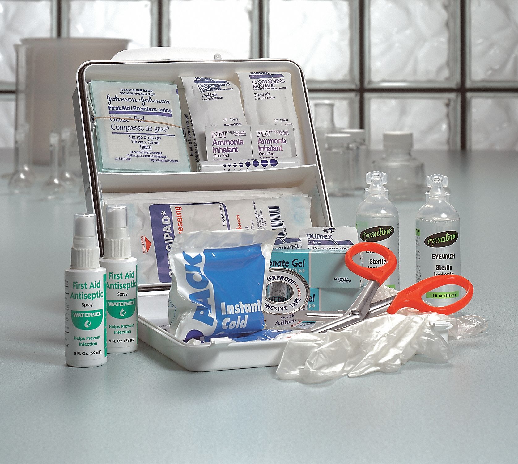 Chemical Burn Kit Grainger