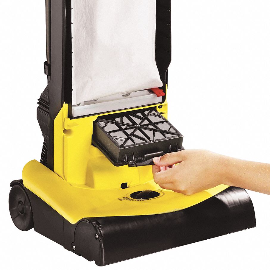 TORNADO Upright Vacuum, Disposable Bag, 12" Cleaning Path Width, 102