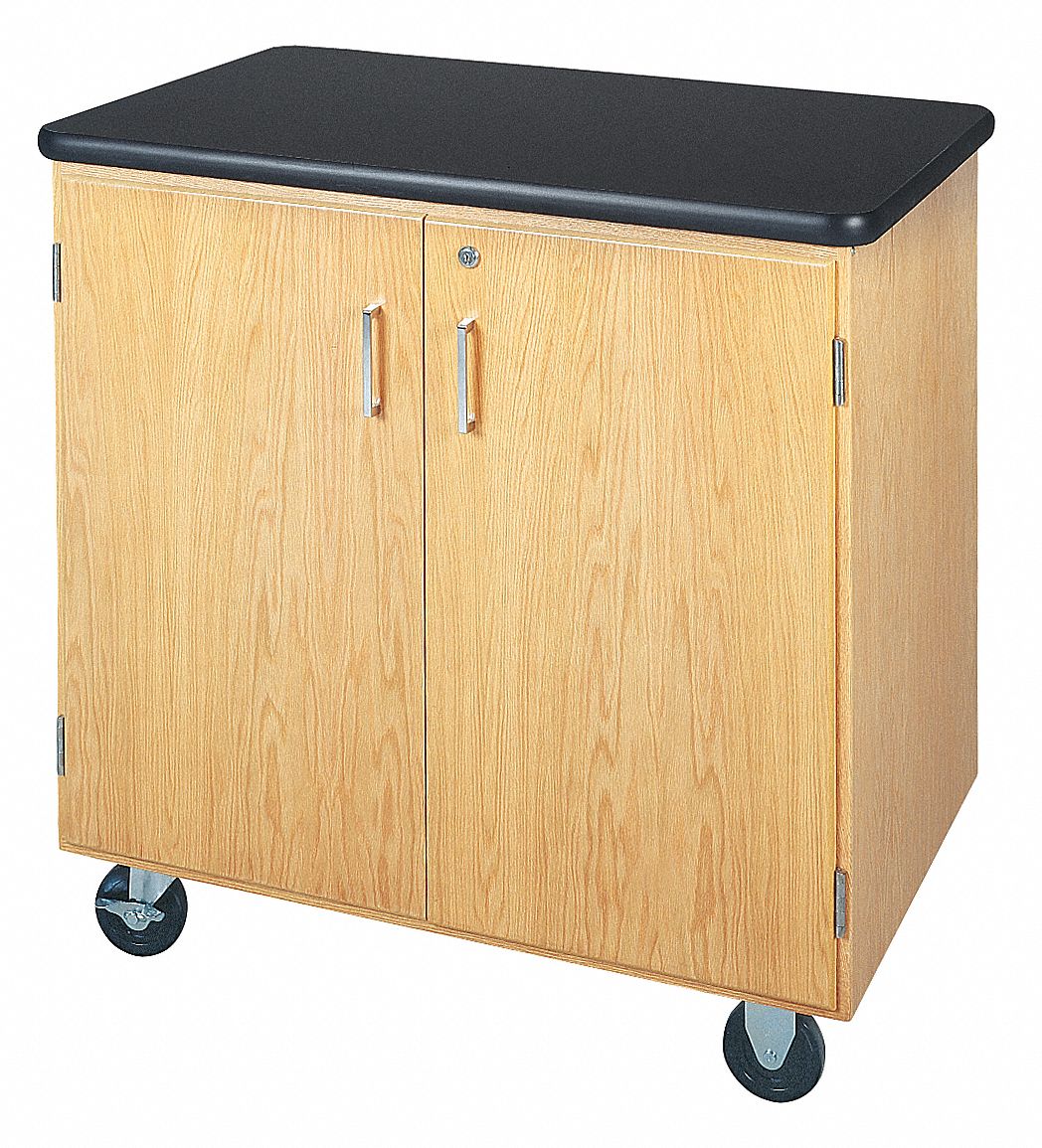 DIVERSIFIED WOODCRAFTS Mobile Storage 500 lb., 36" x 24