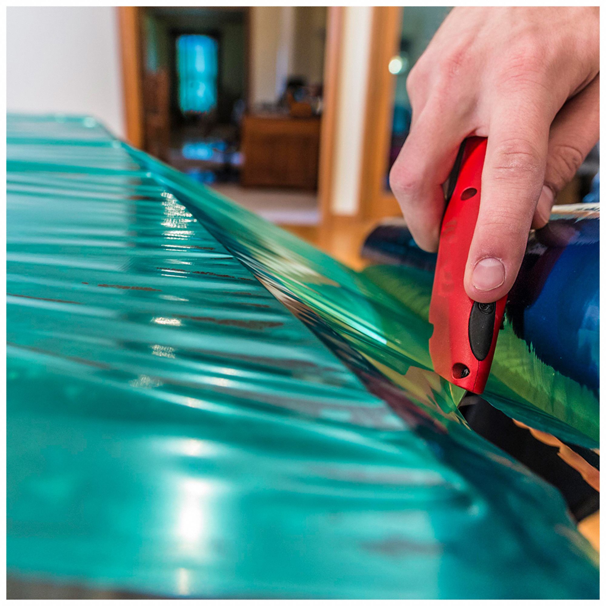 SURFACE SHIELDS Floor Protection 3 mil Thick, 36 in Wd, 250 ft Lg