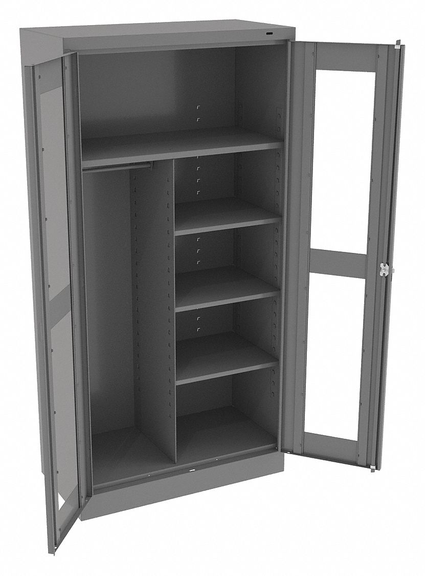 TENNSCO, 36 in x 18 in x 72 in, 5 Shelves, Storage 9LJ26