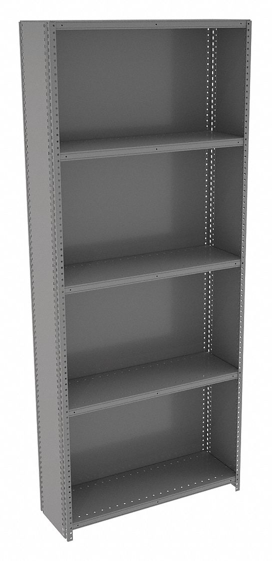 TENNSCO, Starter, MediumDuty, Metal Shelving 8CLP8QC53612S Grainger