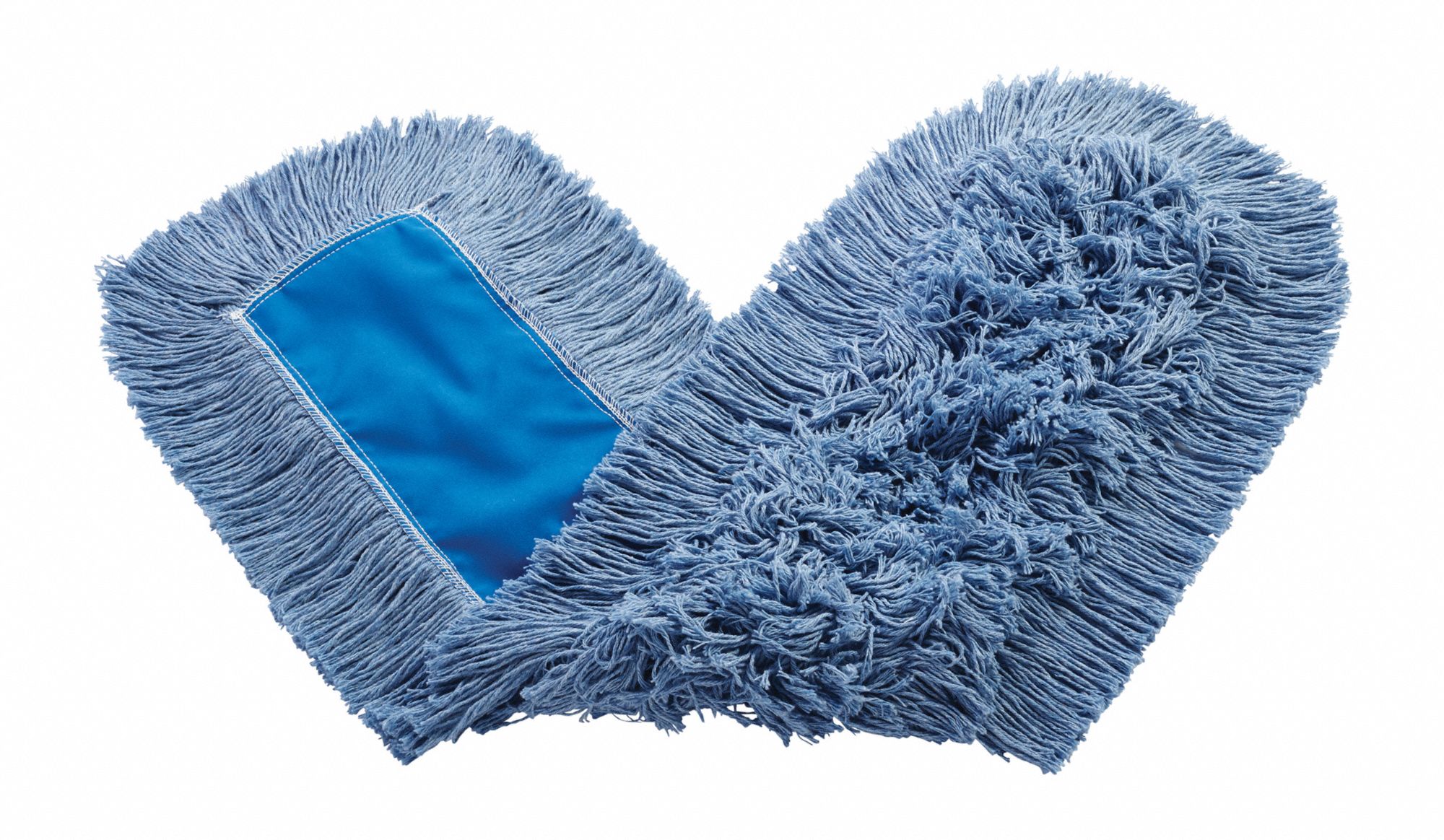 RUBBERMAID COMMERCIAL PRODUCTS, Cotton/Polyester, Blue, Dust Mop 9NND4FGK15500BL00 Grainger