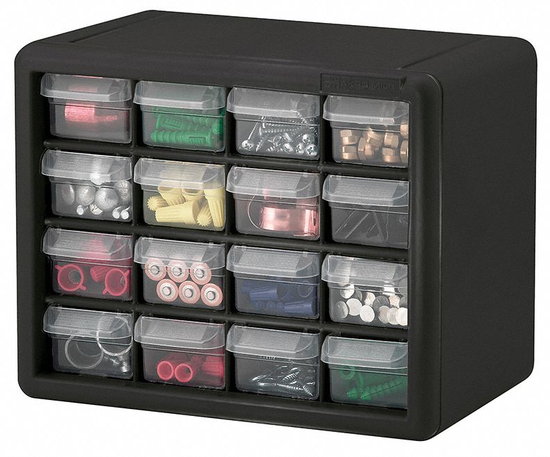 AKROMILS Polystyrene Drawer Bin 10 1/2 inW x 6 3/8 inD x 8 1/